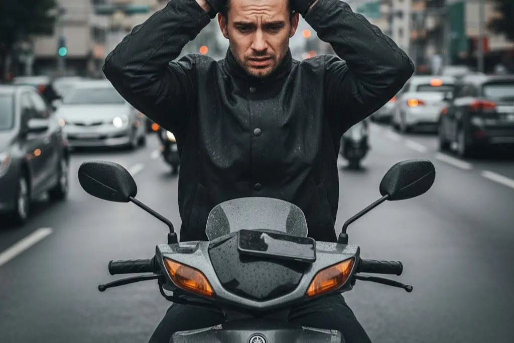 ジョグ125で後悔イメージ