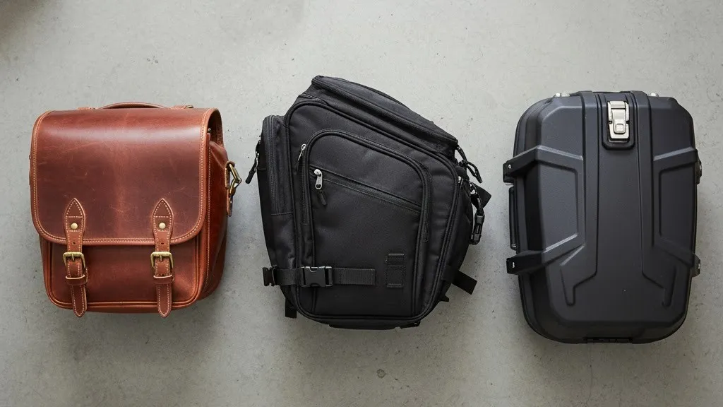 レブル250積載の荷物、サイドバッグどれ選ぶ?イメージ