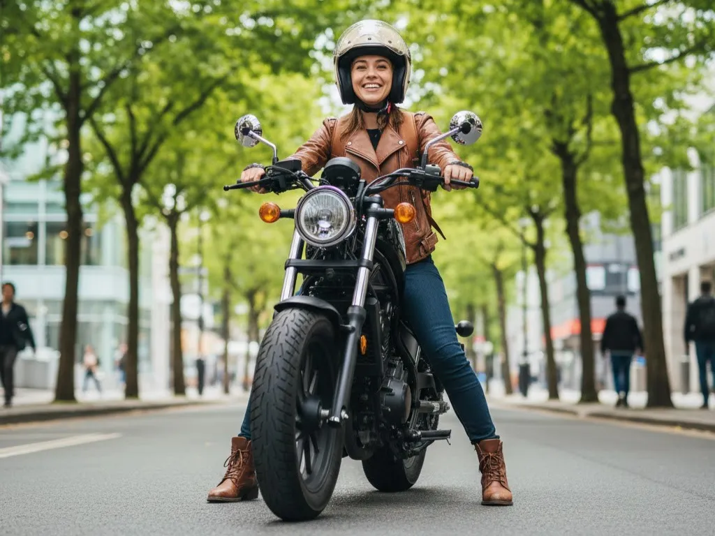 【女性ライダー視点】レブル250イメージ